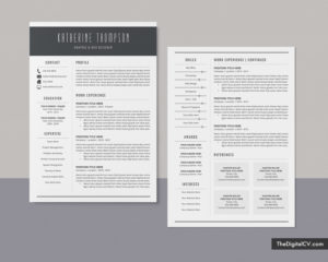 Professional Resume Templates to Help You Land Your Dream Job