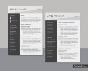Professional Resume Templates to Help You Land Your Dream Job