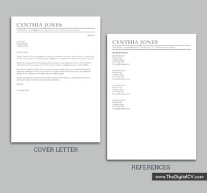 ATS-friendly resume template with professional and simple Layout