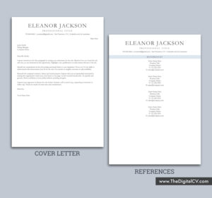 ATS-friendly resume template with professional and simple Layout