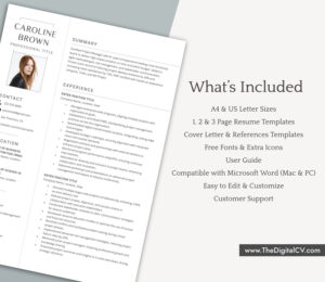 Resume Template for MS Word