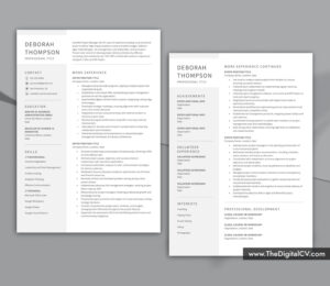 Resume Template for MS Word