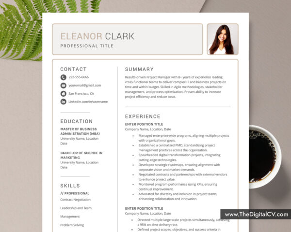 Resume Template for MS Word