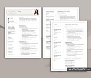 Resume Template for MS Word