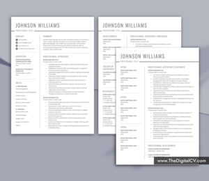 Resume Template for MS Word