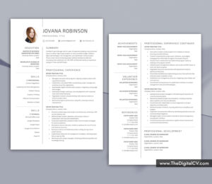 Resume Template for MS Word