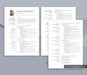 Resume Template for MS Word