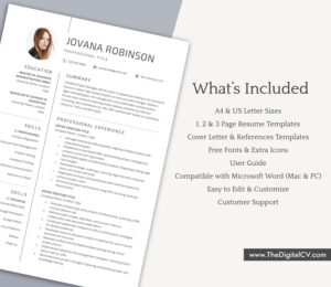 Resume Template for MS Word
