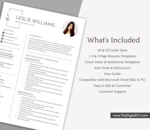 Resume Template for MS Word